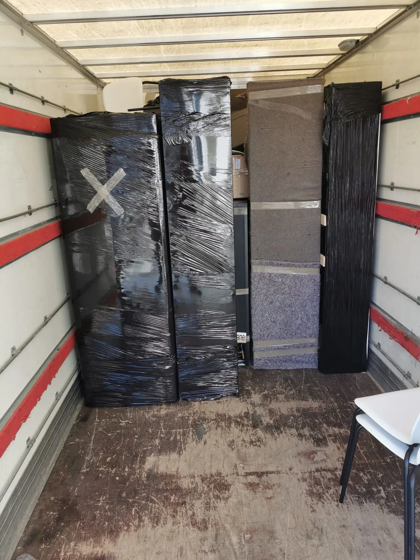 Chargement soigné de mobilier